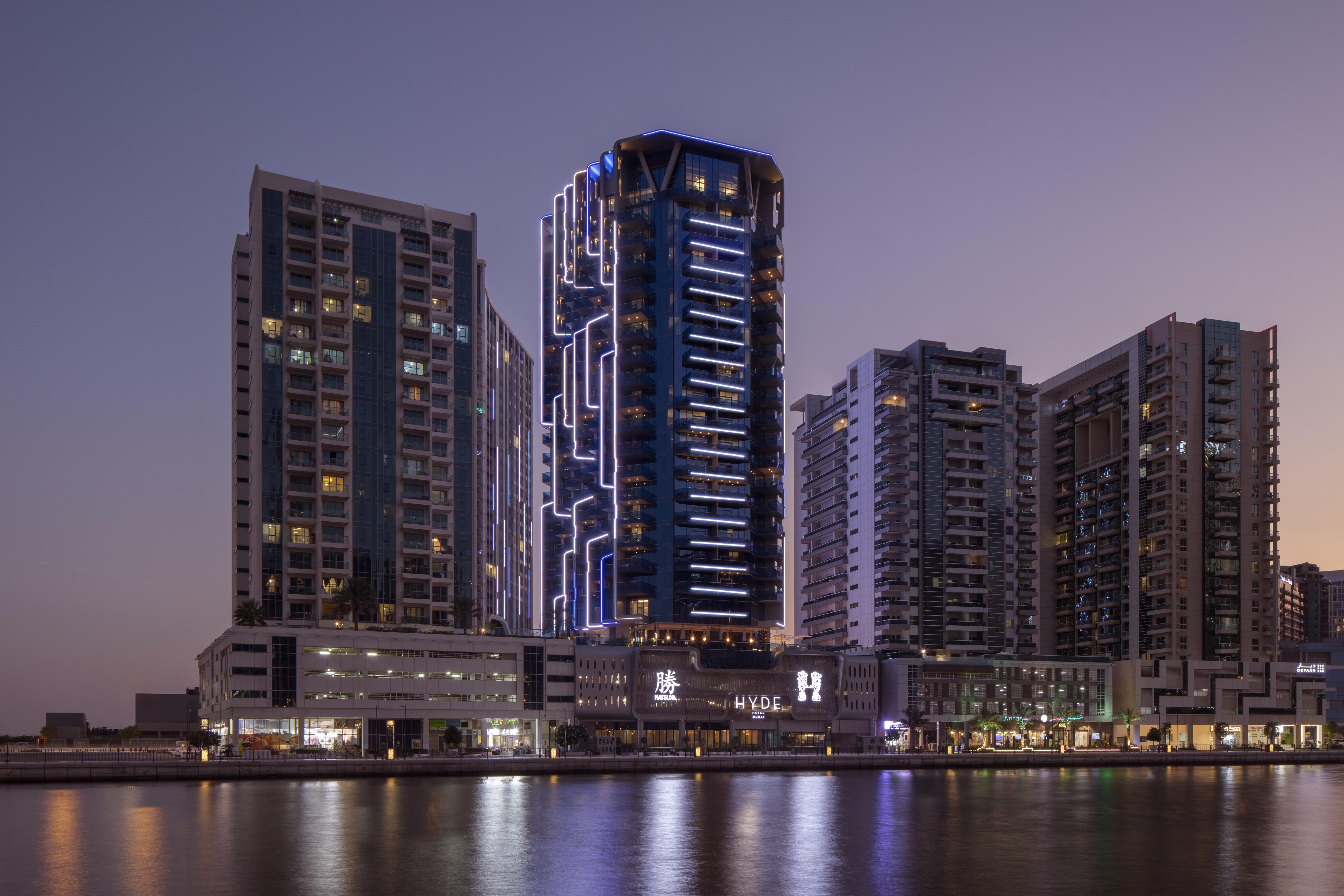 Hyde Hotel Dubai Eksteriør billede